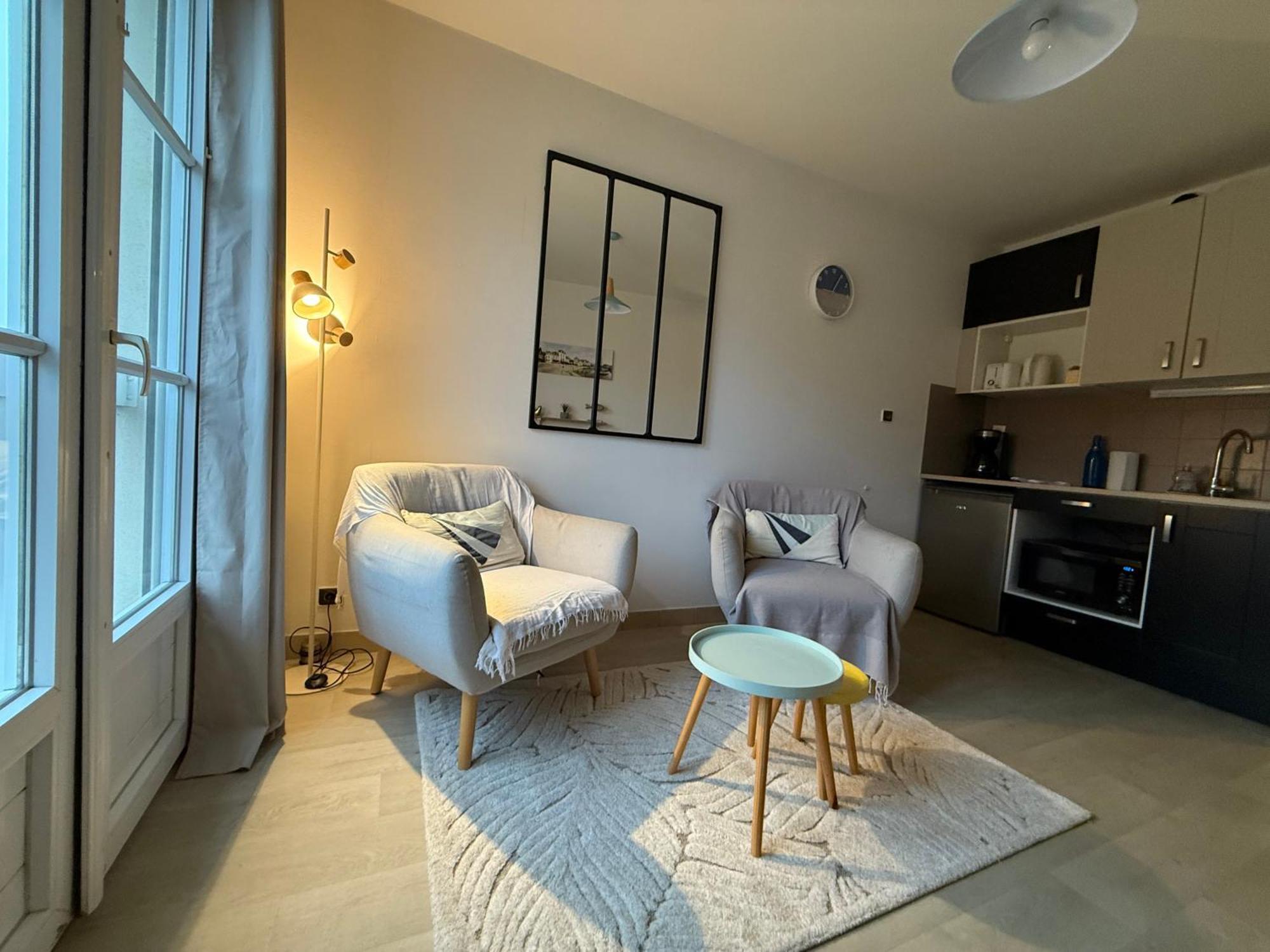 Appartement T2 Vue Sur La Riviere Avec Garage Privatif - Port De Saint-Goustan Auray Exteriér fotografie