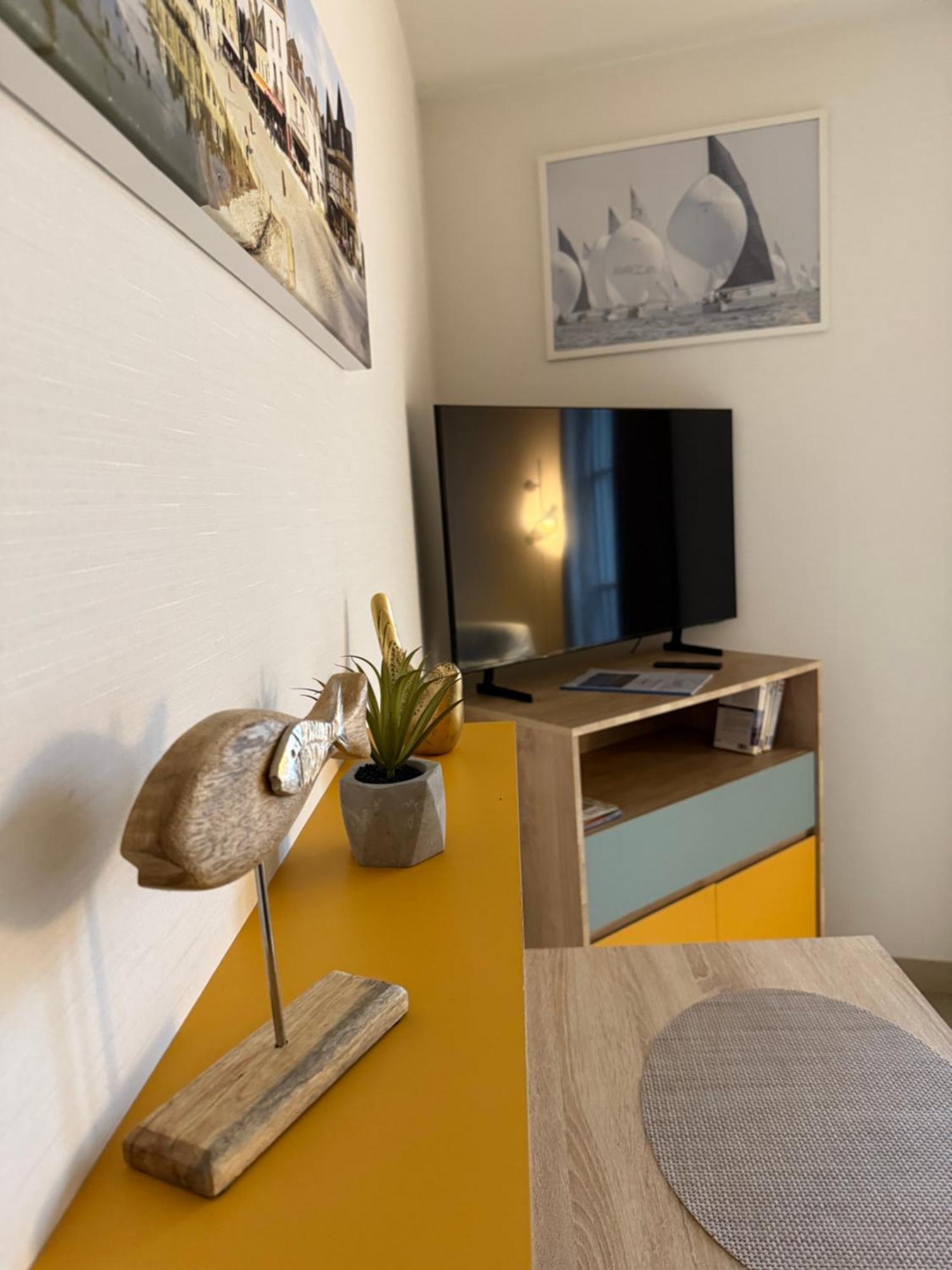 Appartement T2 Vue Sur La Riviere Avec Garage Privatif - Port De Saint-Goustan Auray Exteriér fotografie
